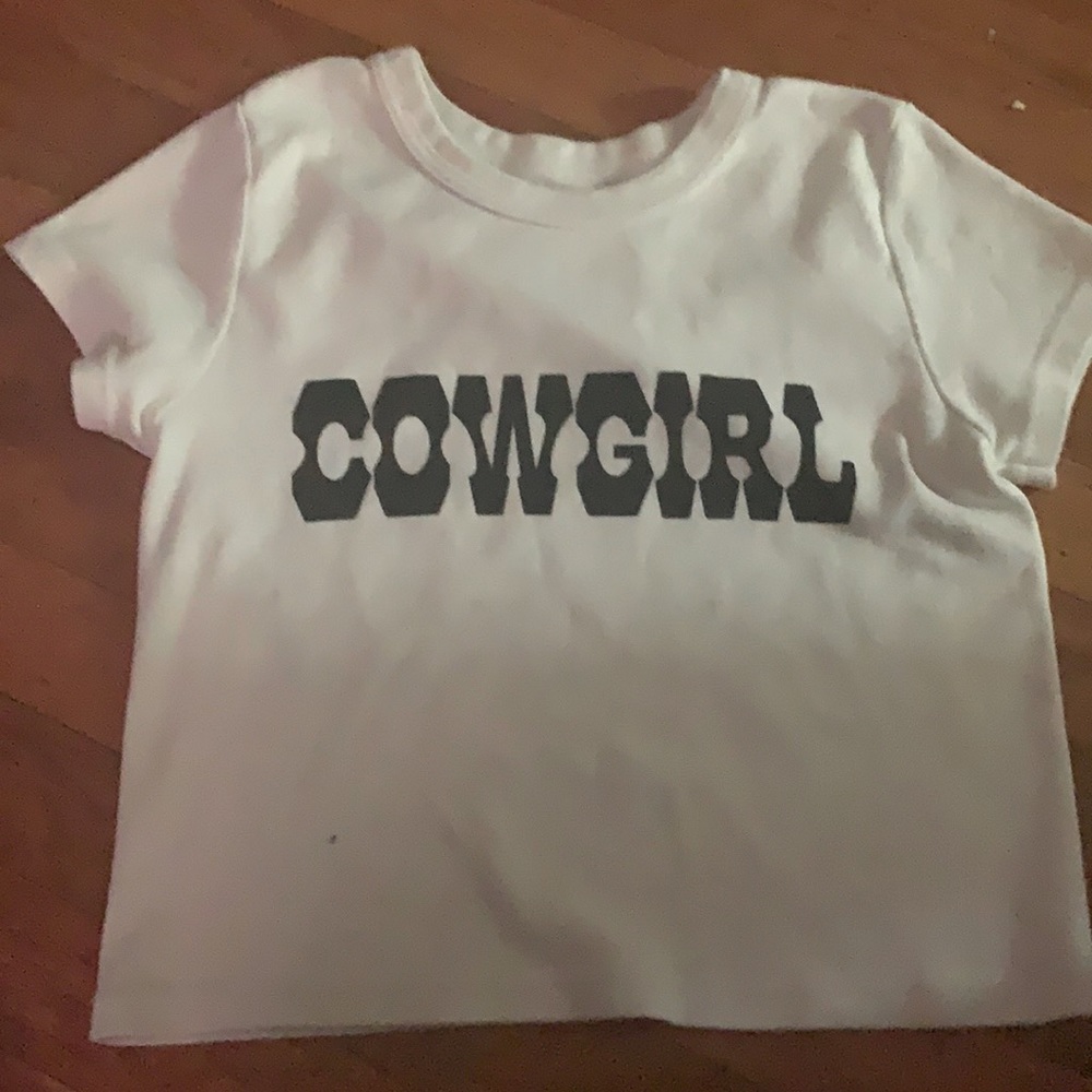 BRANDY COWGIRL TOP 🤍🖤🤍